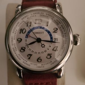 Corgeut gmt world time automatic watch